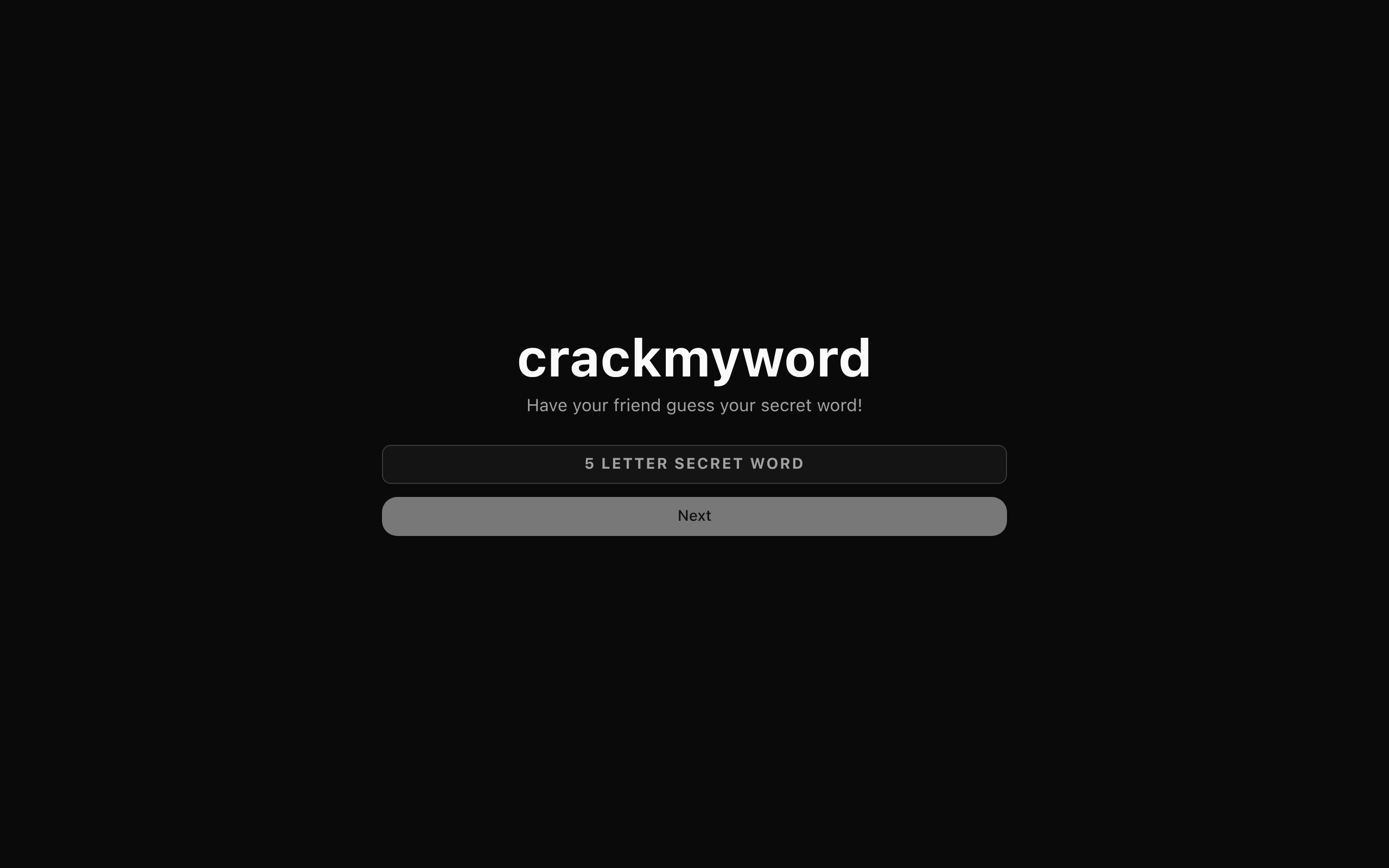crackmyword