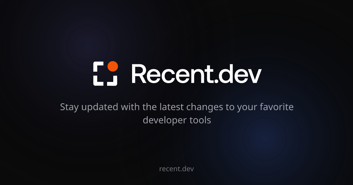 Recent.dev