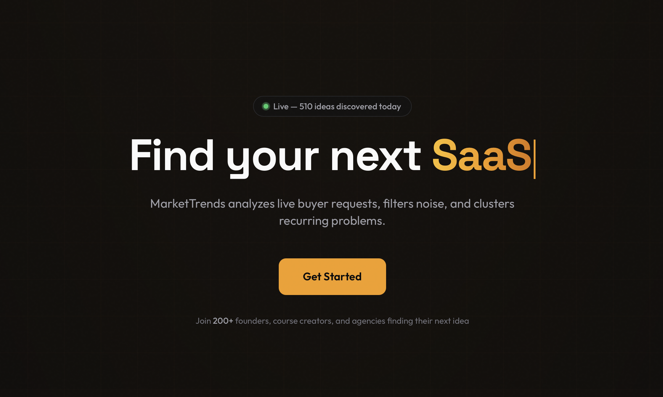 SaaS Demand Finder